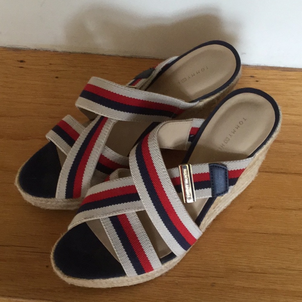Tommy Hilfiger wedge sandals